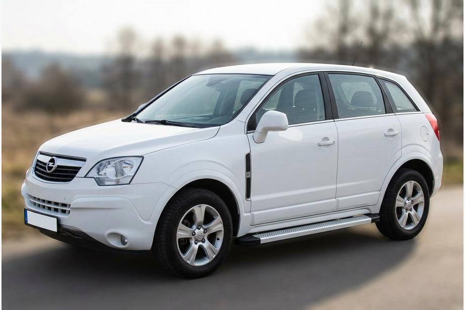 Opel Antara 2006-2017 Side Steps Maya V2 (2 pcs, Aluminum) Image