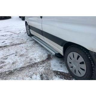 Side Steps Maya V2 (2 pcs, Aluminum) Peugeot Partner 1996-2008 photo 1