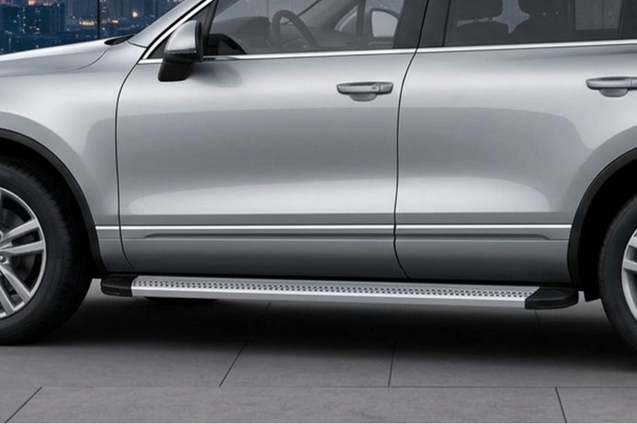 Porsche Cayenne 2003–2010 Side Steps Maya V2 (2 pcs, Aluminum) Image