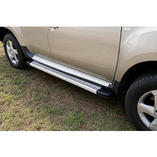 Side Steps Maya V2 (2 pcs, Aluminum) Renault Duster 2008–2017 photo 1