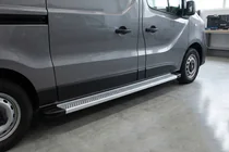 Renault Trafic 2015- Side Steps Maya V2 (2 pcs, Aluminum) photo 1