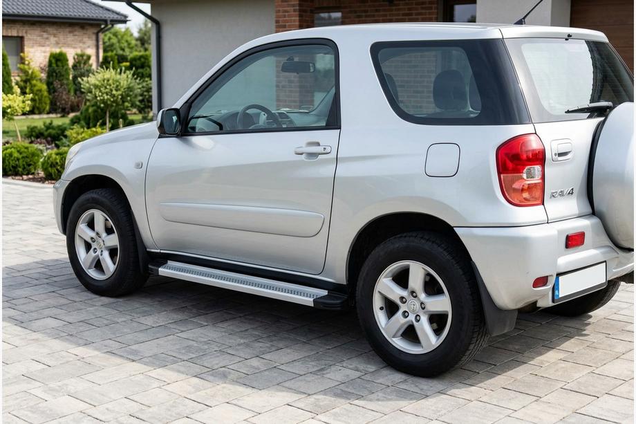 Toyota Rav 4 2001-2005 Side Steps Maya V2 (2 pcs, Aluminum) Photo 1