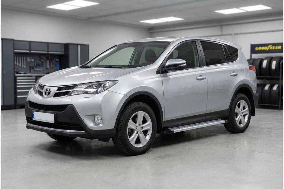 Toyota Rav 4 2013-2018 Side Steps Maya V2 (2 pcs, Aluminum) Image
