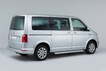 Volkswagen T6 2015-2024 Side Steps Maya V2 (2 pcs, Aluminum) photo 1
