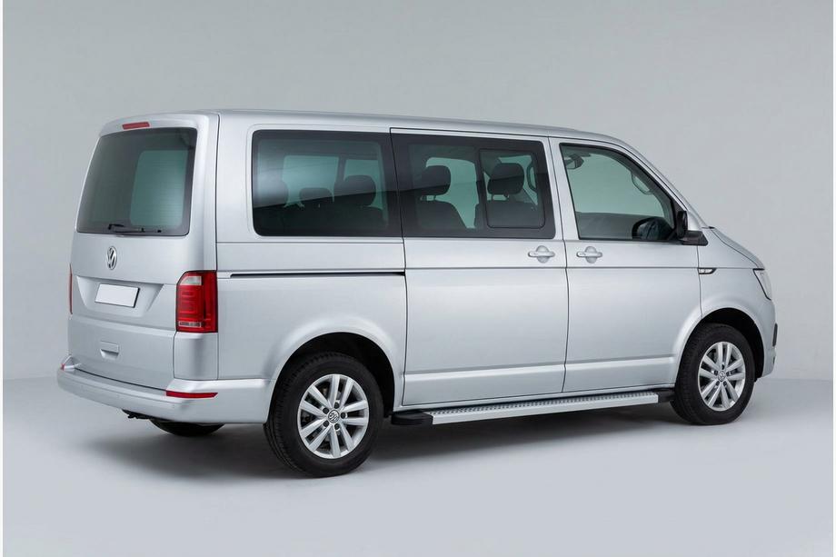 Volkswagen T6 2015-2024 Side Steps Maya V2 (2 pcs, Aluminum) Image