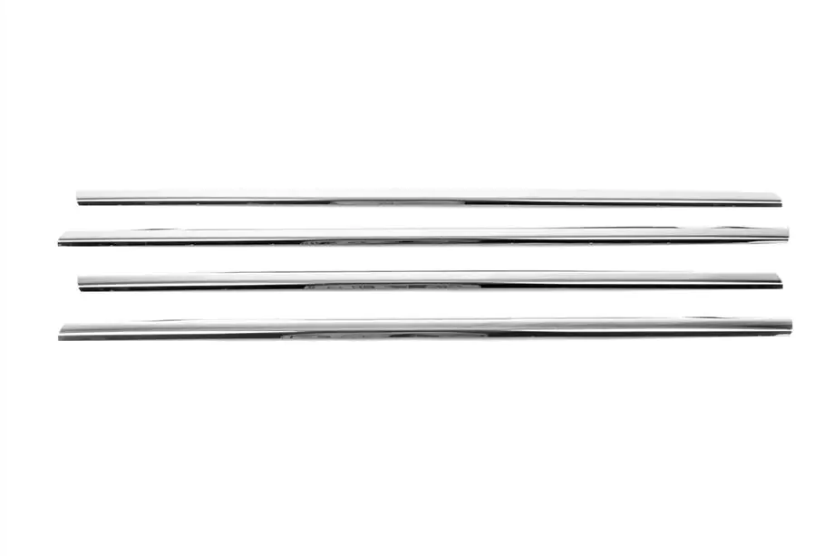 Renault Megane II 2004-2009 Exterior window trim stainless steel (4 pcs) Photo 6