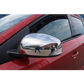 Mirror Covers (2 pcs, Stainless Steel) Renault Megane III 2009-2016 photo 1