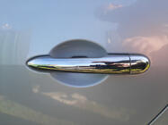 Renault Scenic/Grand 2003-2009 Chrome Door Handle Covers (4 pcs, Stainless Steel) photo 4