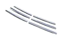 Renault Trafic 2001–2015 Chrome Grille Covers 2007-2015 (6 pcs, Stainless Steel) photo 4