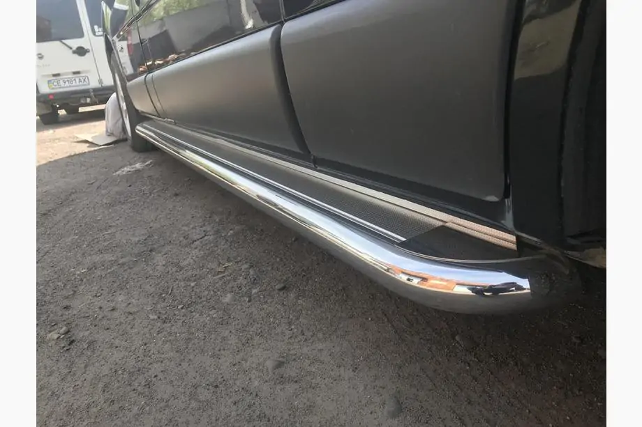 Renault Trafic 2001–2015 Premium Side Steps (2 pcs, Stainless Steel) Image