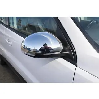 Mirror Covers (2 pcs, Stainless Steel) Seat Alhambra 2010- photo 1