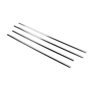 Exterior window trim stainless steel (4 pcs) photo 4