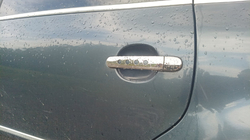 Skoda Octavia I Tour A4 1996-2010 Chrome door handle covers with holes (4 pcs, stainless steel) OmsaLine - Italian Stainless Steel photo 5