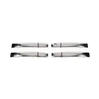 Chrome Door Handle Covers (4 pcs) SsangYong Rexton I 2001-2017 photo 2