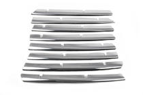 Volkswagen LT 1995-2006 Chrome Grille Covers (8 pcs, Stainless Steel) photo 3