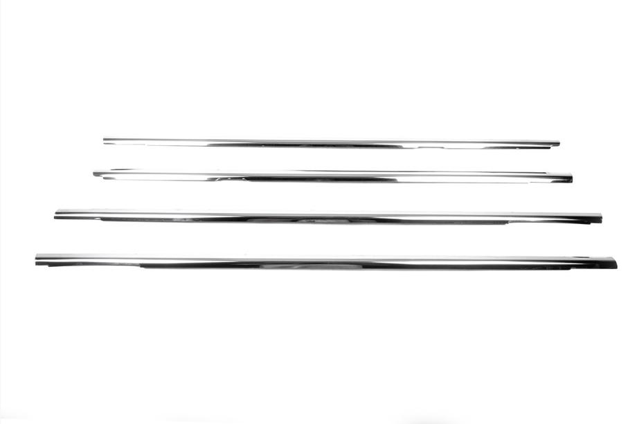 Volkswagen Jetta 2006-2011 Exterior window trim stainless steel (4 pcs) Photo 3