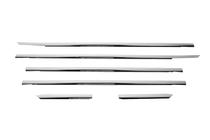 Volkswagen Passat B5 1997-2005 Exterior window trim stainless steel (4 pcs) photo 2