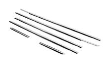Volkswagen Passat B5 1997-2005 Exterior window trim stainless steel (4 pcs) photo 3