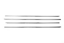 Volkswagen Passat B6 2006-2012 Lower window trims stainless steel (4 pcs) photo 2