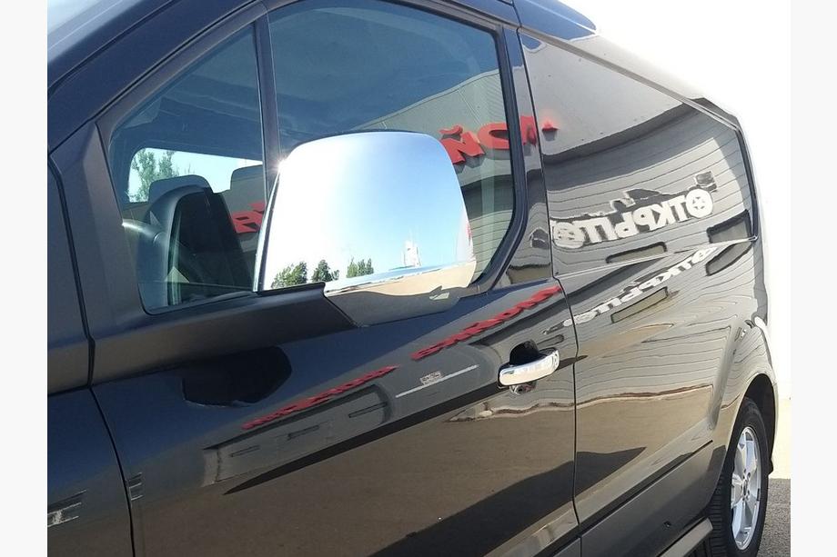 Ford Connect 2014-2021 Chrome Door Handle Covers (4 pcs, Stainless Steel) Carmos - Turkish Stainless Steel Photo 7