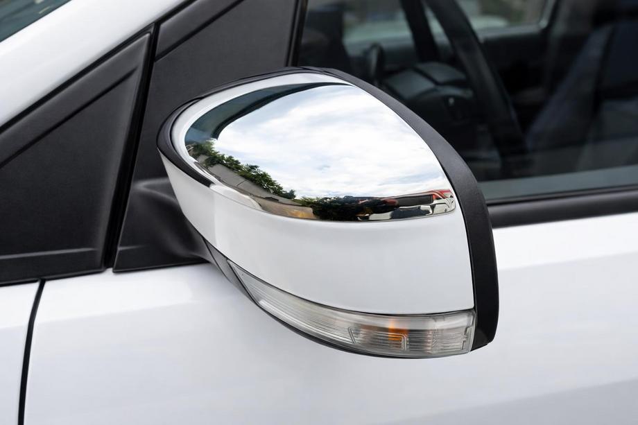 Ford Focus III 2011-2017 Mirror Covers (for EU, 2 pcs, stainless steel) Image