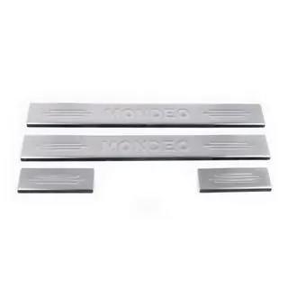 Carmos Stainless Steel Door Sill Protectors (4 pcs) photo 2