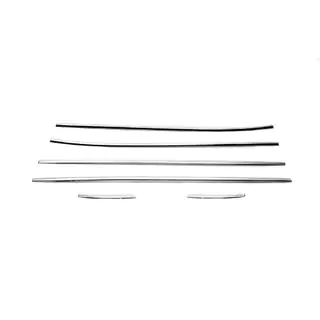 Lower window trims stainless steel (6 pcs) photo 2