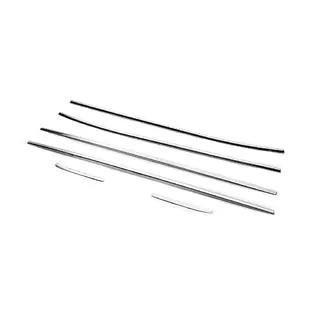 Lower window trims stainless steel (6 pcs) photo 3