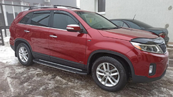 Kia Sorento II XM 2009-2014 Window Trim (6 pcs, Stainless Steel) photo 1
