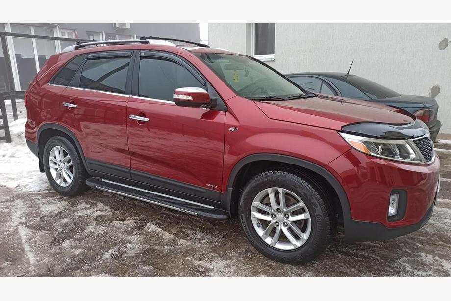 Kia Sorento II XM 2009-2014 Window Trim (6 pcs, Stainless Steel) Image