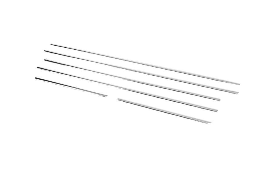 Kia Sorento II XM 2009-2014 Window Trim (6 pcs, Stainless Steel) Photo 9