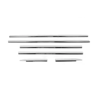 Exterior Window Trim Stainless Steel (6 pcs) Mercedes ML W163 1997-2005 photo 3