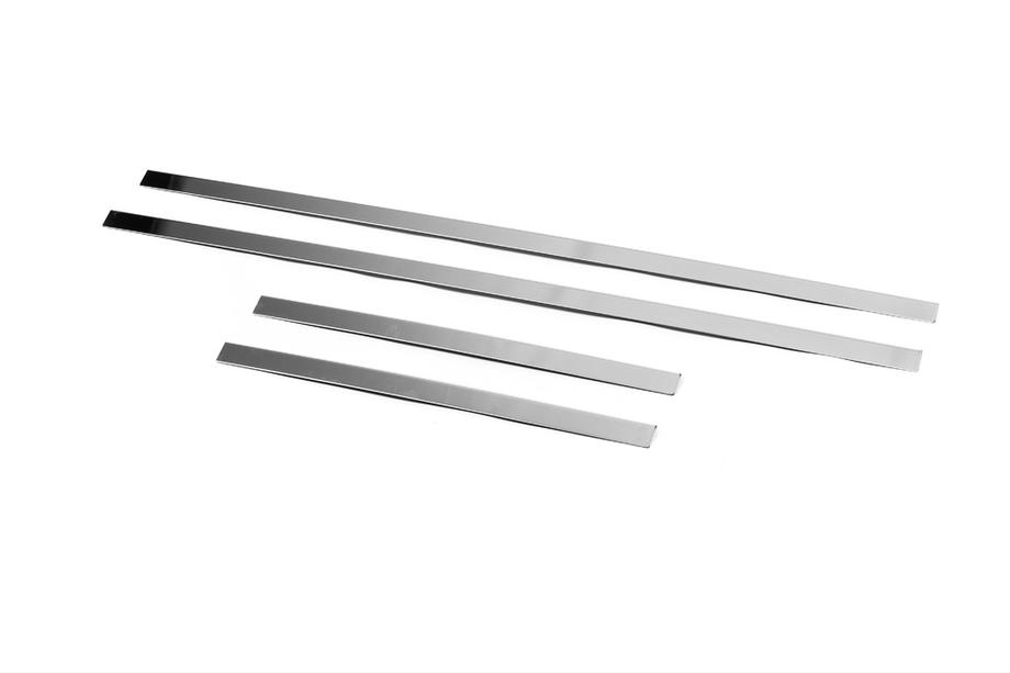Nissan Navara 2006-2015 Exterior window trim stainless steel (4 pcs) Photo 3