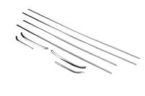Opel Astra J 2009-2015 Window Lower Trim Chrome (Hatchback, 8 pcs, Stainless Steel) photo 3