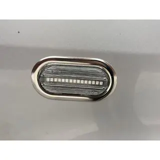 Chrome Turn Signal Covers OmsaLine (2 pcs, Stainless Steel) photo 1