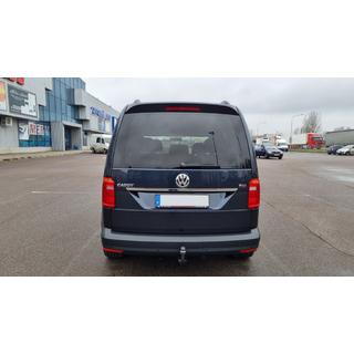 Chrome trim above license plate (1-door, stainless steel) Volkswagen Caddy 2015-2020 photo 1