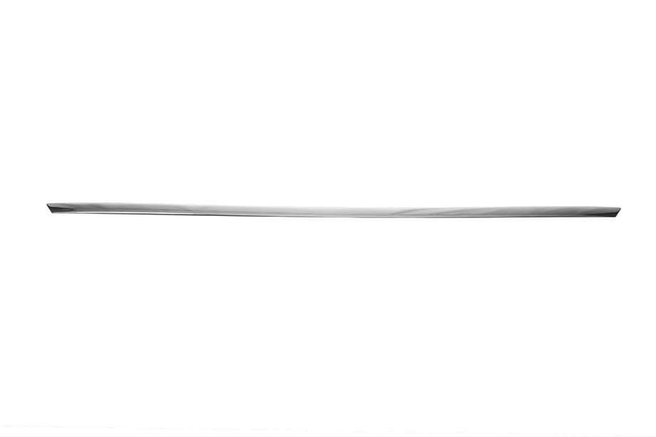 Volkswagen Caddy 2015-2020 Chrome trim above license plate (1-door, stainless steel) Photo 3
