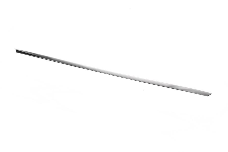 Volkswagen Caddy 2015-2020 Chrome trim above license plate (1-door, stainless steel) Photo 4