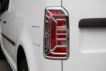 Volkswagen Caddy 2015-2020 Chrome Tail Light Covers (2 pcs, plastic) photo 1