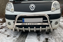 Renault Kangoo 2008–2020 Bull Bar WT003/004 (Stainless Steel) without inscription, 51 mm photo 2