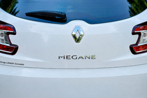 Renault Megane III 2009-2016 Badge Megane 908897337R (270mm x 25mm) photo 1