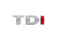Volkswagen Crafter 2006-2016 TDI emblem (straight font) photo 3