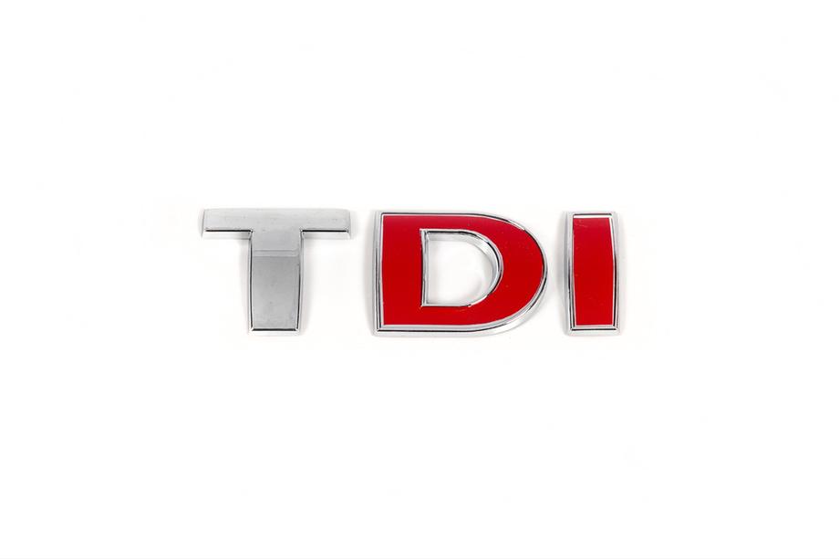 Volkswagen Crafter 2006-2016 TDI emblem (straight font) Image