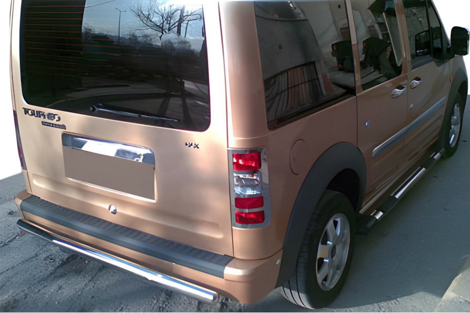 Ford Connect 2010-2013 Rear Bar AK 002 (Stainless Steel) Image