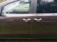 Volkswagen Sharan 2010-2023 Chrome Door Handle Covers (4 pcs, Stainless Steel) Carmos - Turkish Stainless Steel photo 2