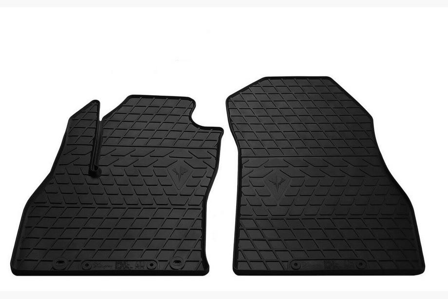 Fiat Fiorino/Qubo 2008-2024 Rubber Floor Mats (Stingray) 4 pcs, Premium - odorless rubber mats Photo 2