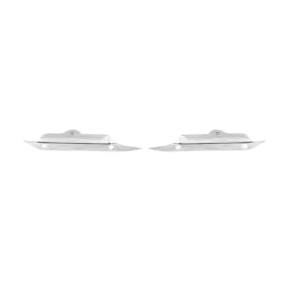 Chrome Cover for Parking Sensors (2 pcs, Stainless Steel) Nissan Navara 2006-2015 photo 2