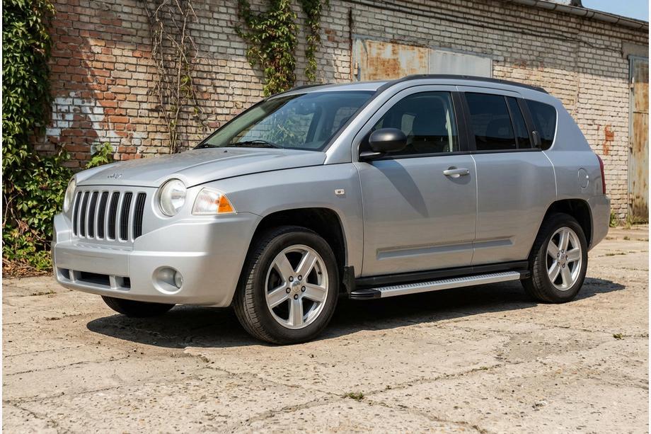 Jeep Compass 2006-2016 Side Steps Maya V2 (2 pcs, Aluminum) Image