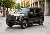 Jeep Renegade 2014- Side Steps Allmond Black (2 pcs, Aluminum) photo 1