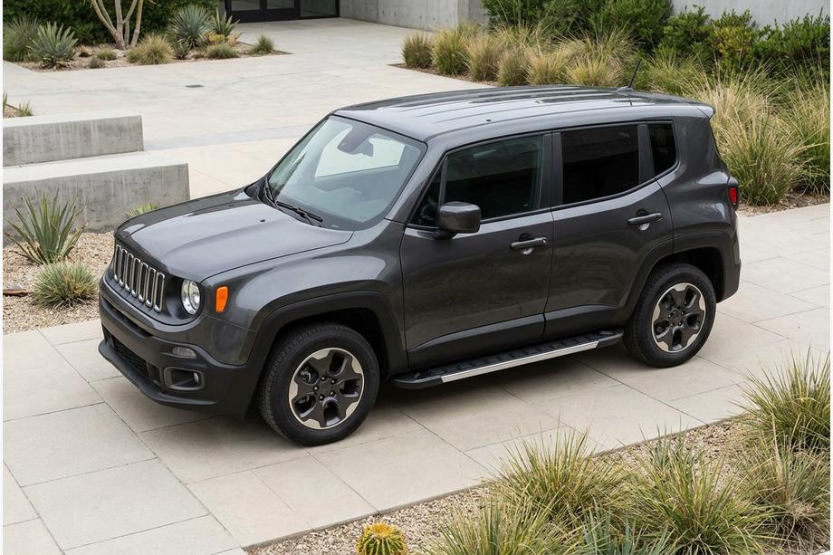 Jeep Renegade 2014- Side Steps RedLine V1 (2 pcs, Aluminum) Image